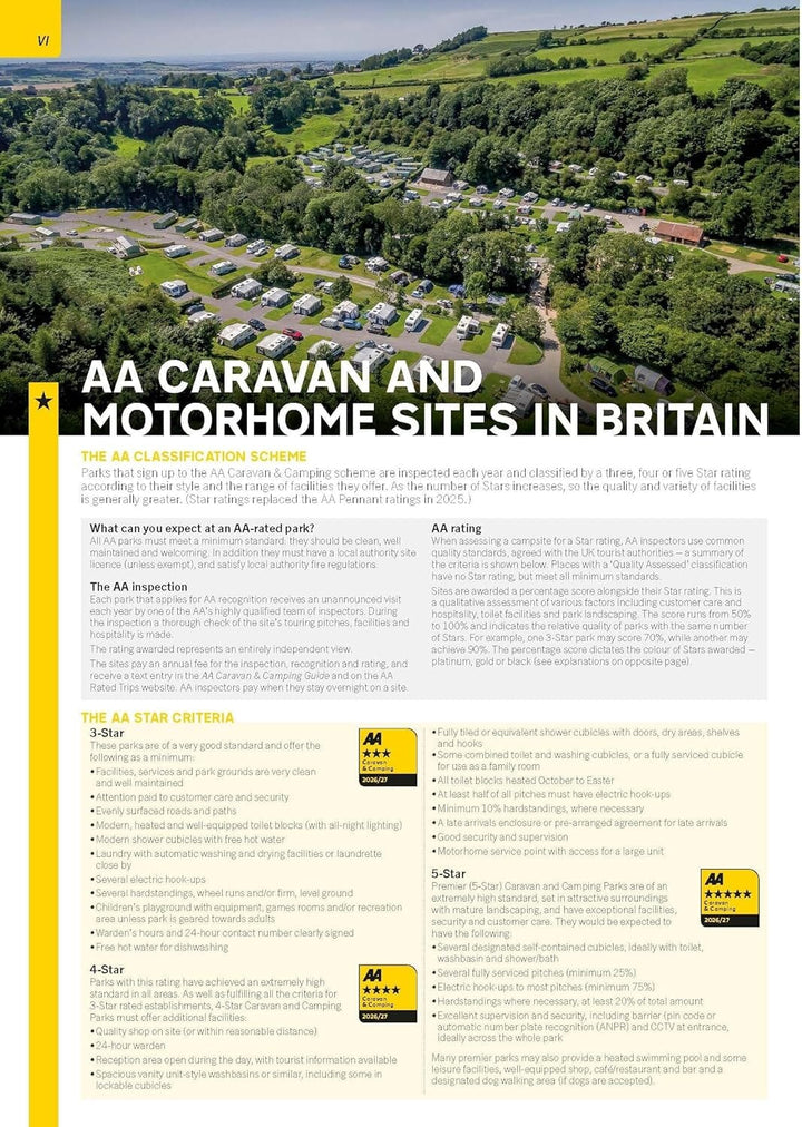 Atlas camping-car & caravane - Grande-Bretagne 2027 | AA Publishing atlas AA Publishing 