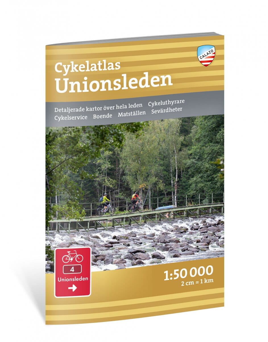 Atlas cycliste - Unionsleden (Suède) | Calazo atlas Calazo
