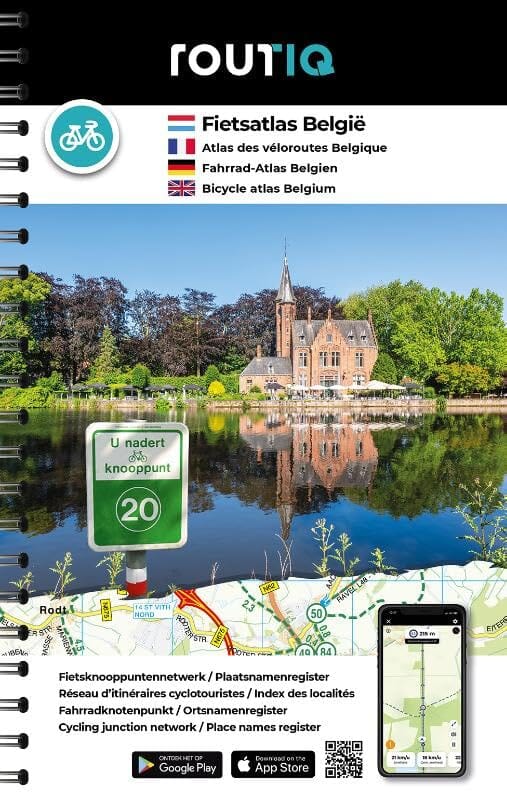 Atlas cycliste - Véloroutes de Belgique | Falk atlas Falk