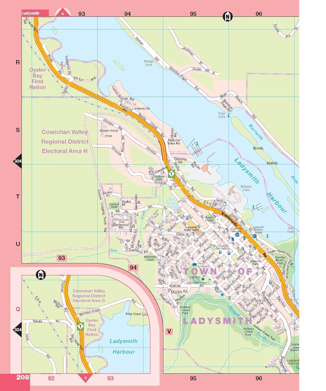 Atlas de cartes - Victoria et île de Vancouver | GM Johnson atlas GM Johnson 