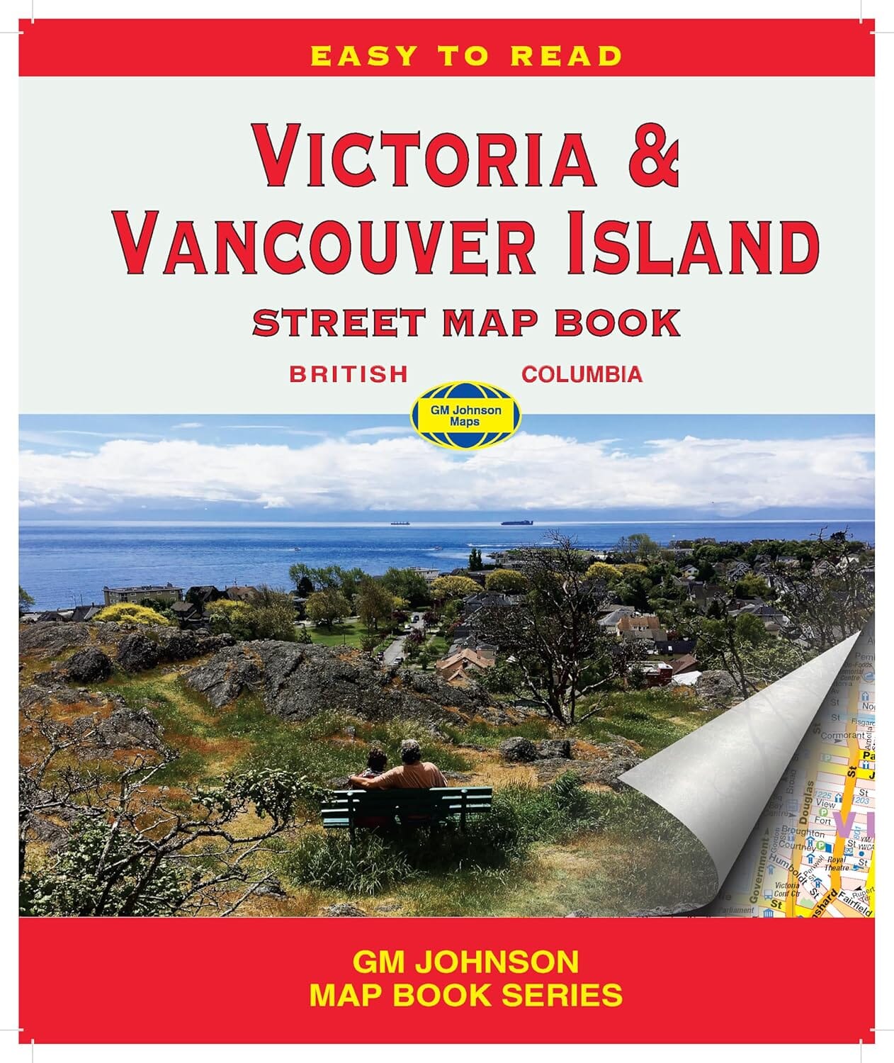 Atlas de cartes - Victoria et île de Vancouver | GM Johnson atlas GM Johnson 