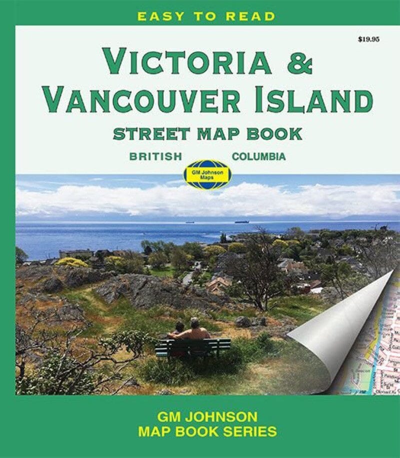 Atlas de cartes - Victoria et île de Vancouver | GM Johnson atlas GM Johnson Default Title
