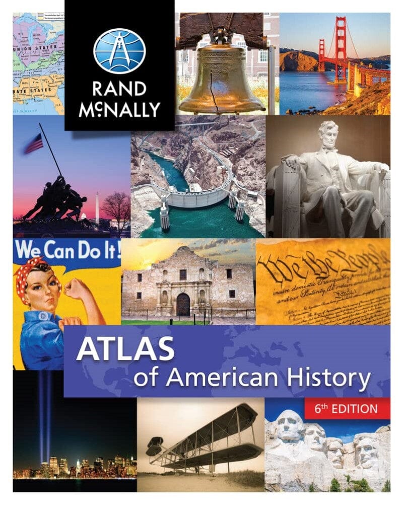 Atlas de l'histoire américaine | Rand McNally atlas Rand McNally 