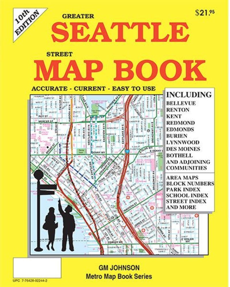 Atlas des rues - Seattle | GM Johnson atlas GM Johnson Default Title