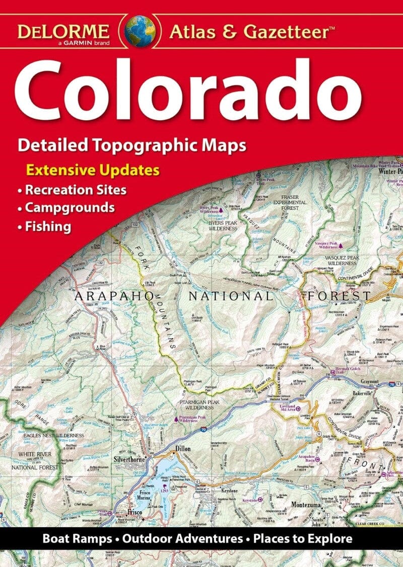 Atlas et répertoire géographique - Colorado | DeLorme atlas DeLorme Default Title
