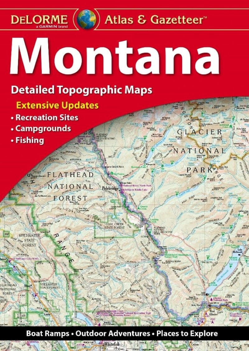 Atlas et répertoire géographique - Montana | DeLorme atlas DeLorme Default Title