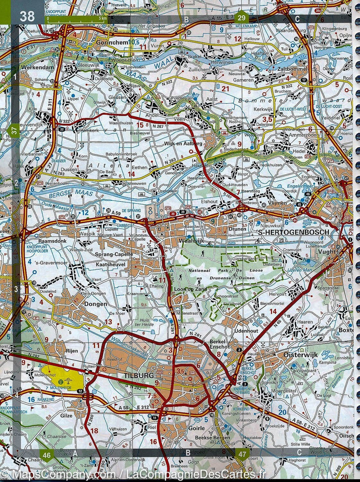 Atlas routier du Benelux | Michelin - La Compagnie des Cartes