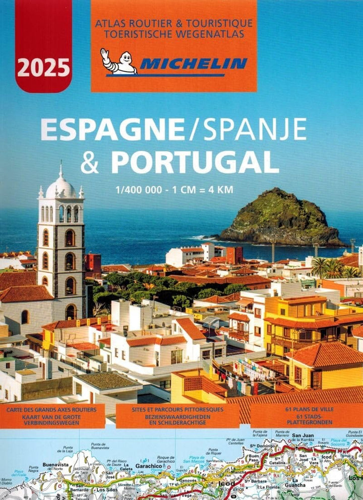 Atlas routier à spirales - Espagne & Portugal 2025 | Michelin atlas Michelin 