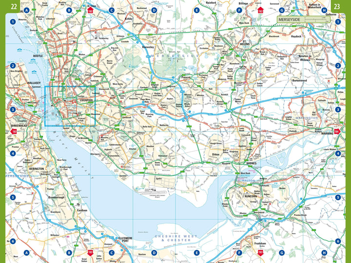 Atlas routier (à spirales)- Grande Bretagne, Irlande du Nord | Freytag & Berndt atlas Freytag & Berndt 