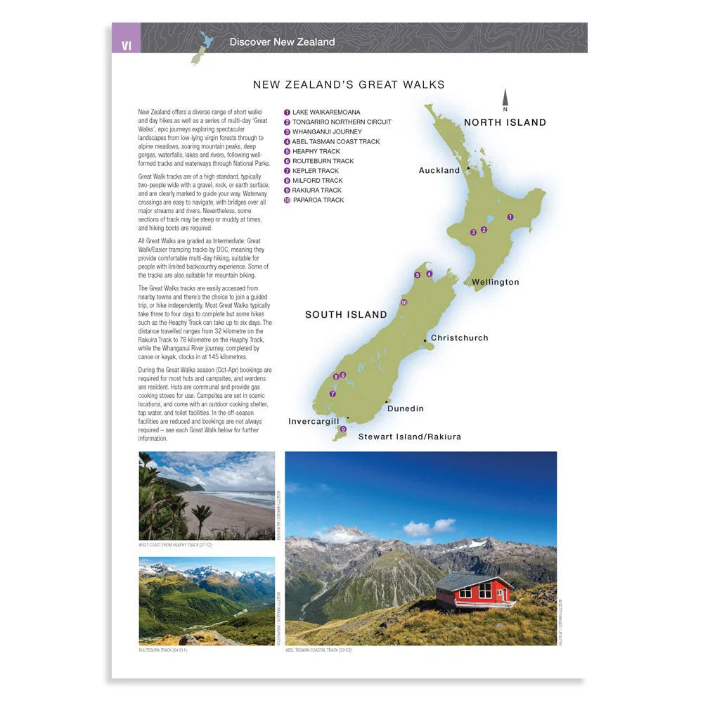 Atlas routier à spirales - Nouvelle Zélande (petit format) | Hema Maps atlas Hema Maps 