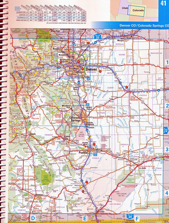 Atlas routier à spirales - USA, Canada, Mexique 2026 | Michelin atlas Michelin 