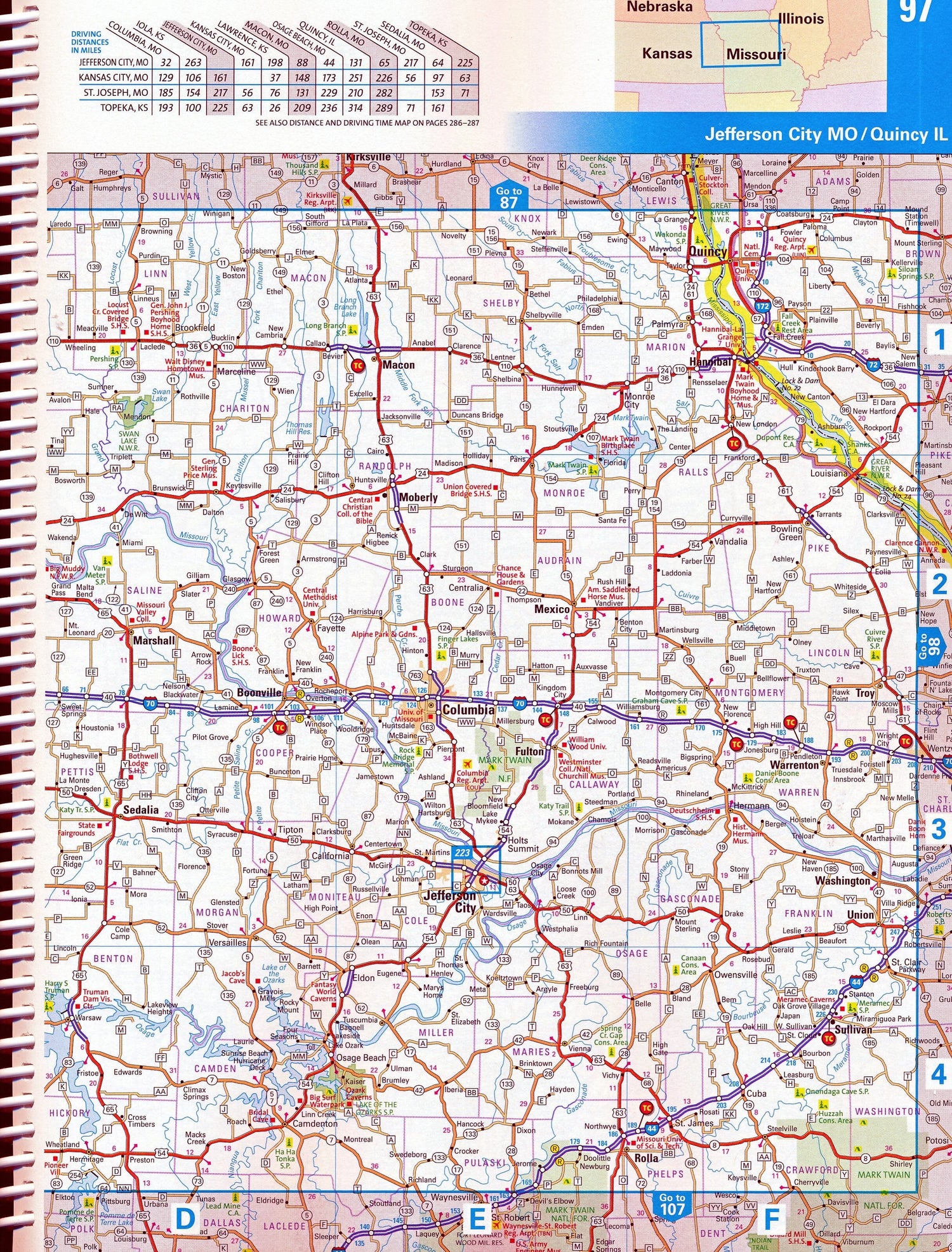 Atlas routier à spirales - USA, Canada, Mexique 2026 | Michelin atlas Michelin 