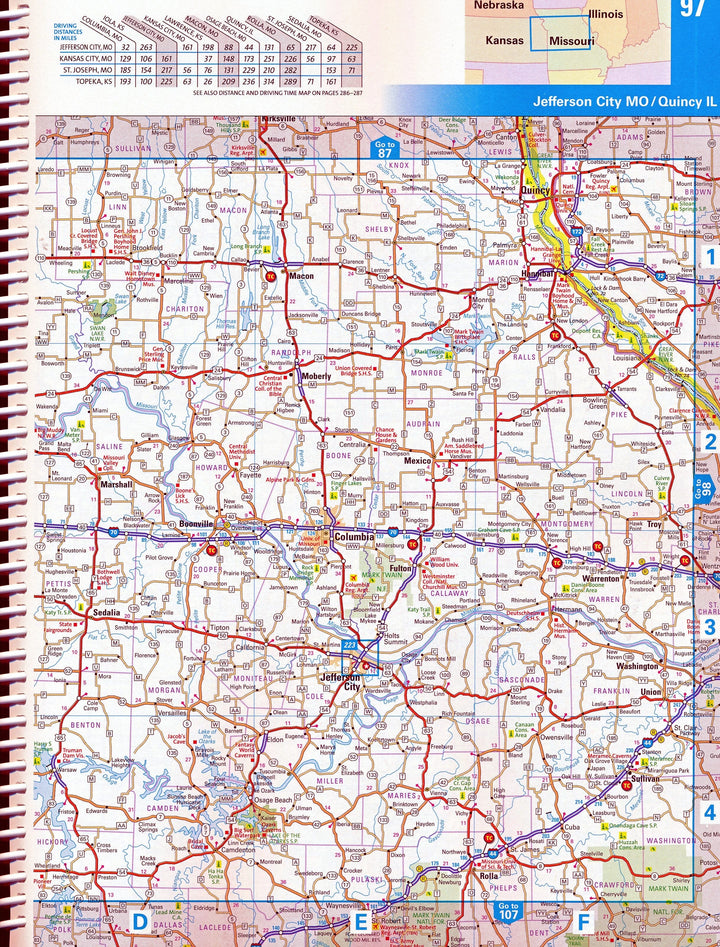 Atlas routier à spirales - USA, Canada, Mexique 2026 | Michelin atlas Michelin 