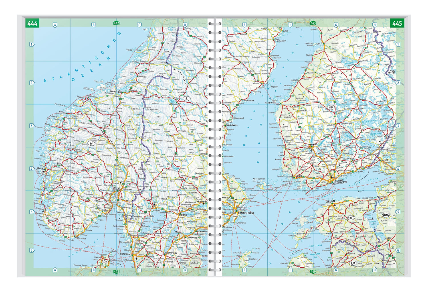 Atlas routier - Alpes | Freytag & Berndt atlas Freytag & Berndt 