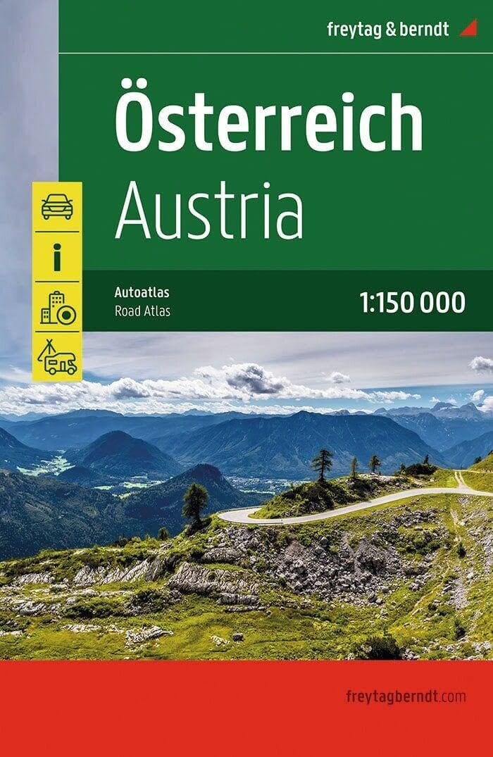 Atlas routier - Autriche Supertouring -1:150 000 | Freytag & Berndt atlas Freytag & Berndt 