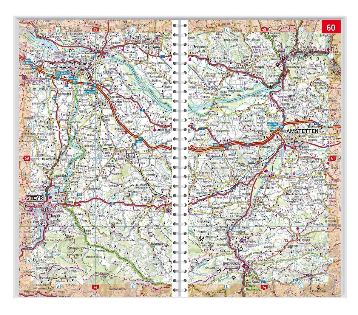 Atlas routier - Autriche Supertouring -1:150 000 | Freytag & Berndt atlas Freytag & Berndt 