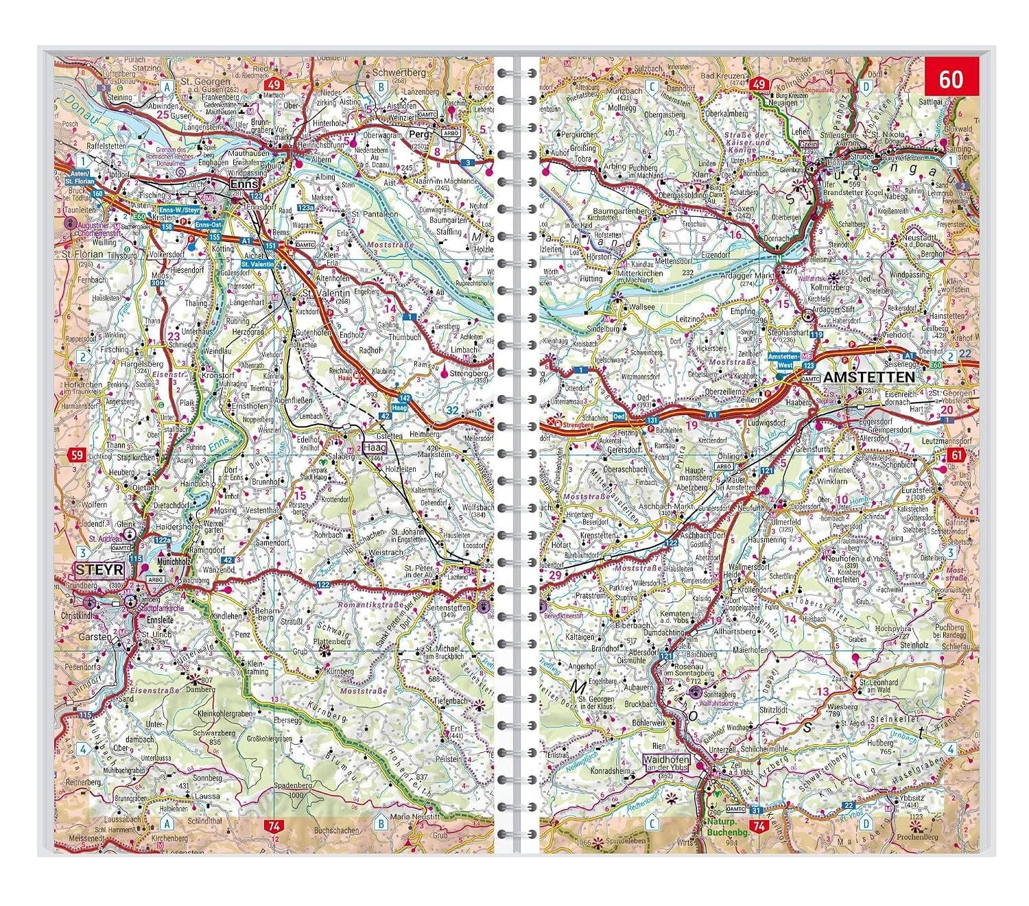 Atlas routier - Autriche Supertouring -1:150 000 | Freytag & Berndt atlas Freytag & Berndt 