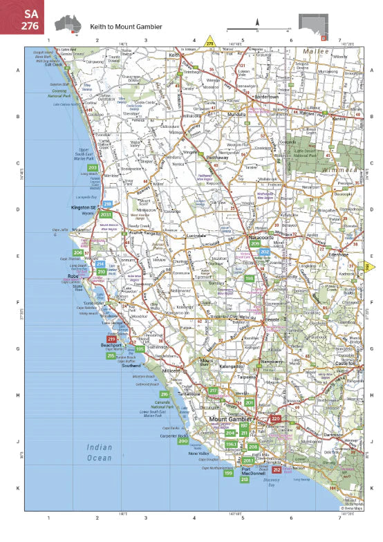 Atlas routier et guide de l'Australie - Hema's 3001 things to see & do around Australia | Hema Maps atlas Hema Maps 