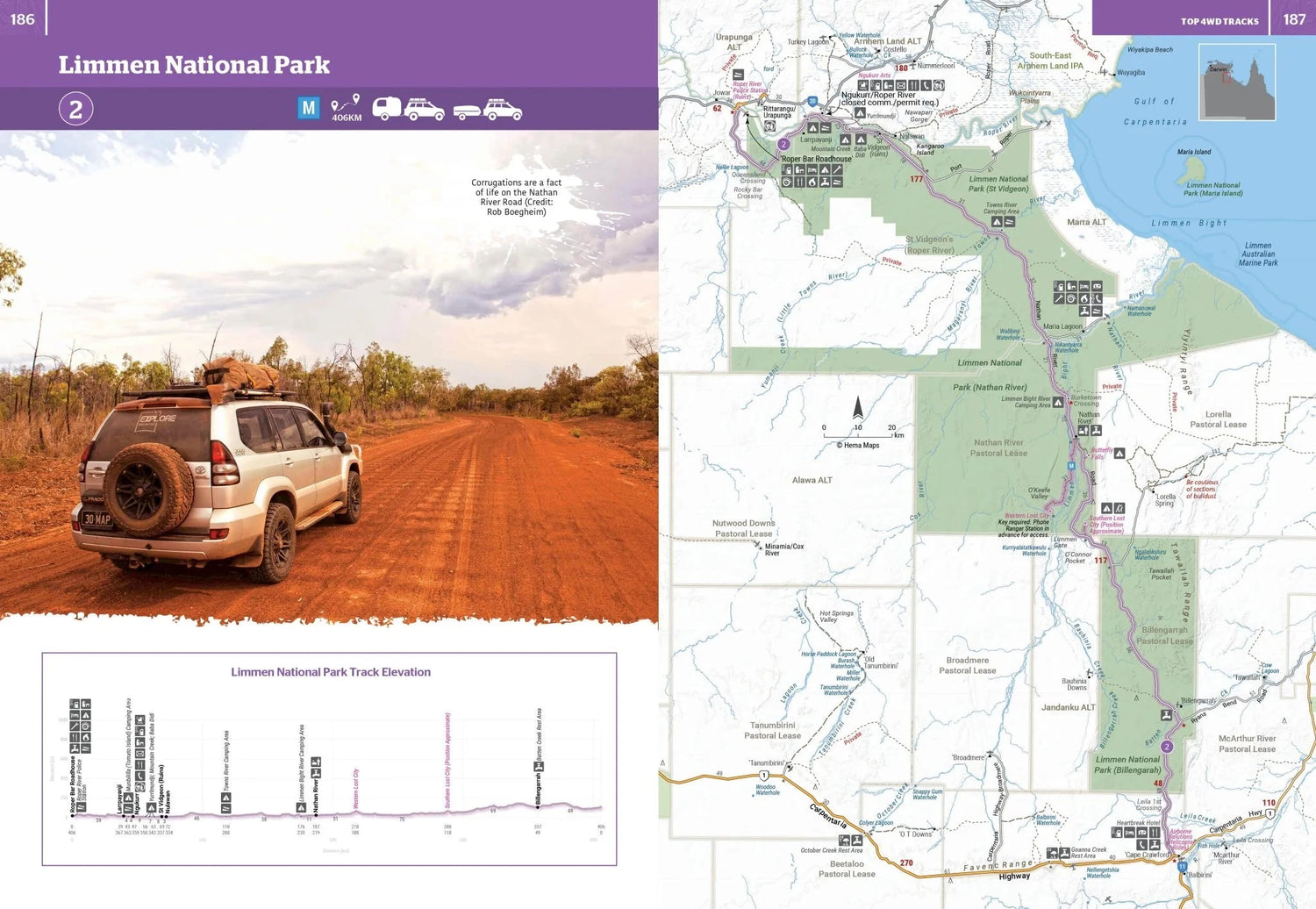 Atlas routier et guide - Top End and Gulf (Australie) | Hema Maps atlas Hema Maps 