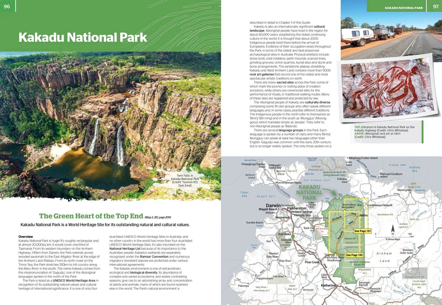 Atlas routier et guide - Top End and Gulf (Australie) | Hema Maps atlas Hema Maps 