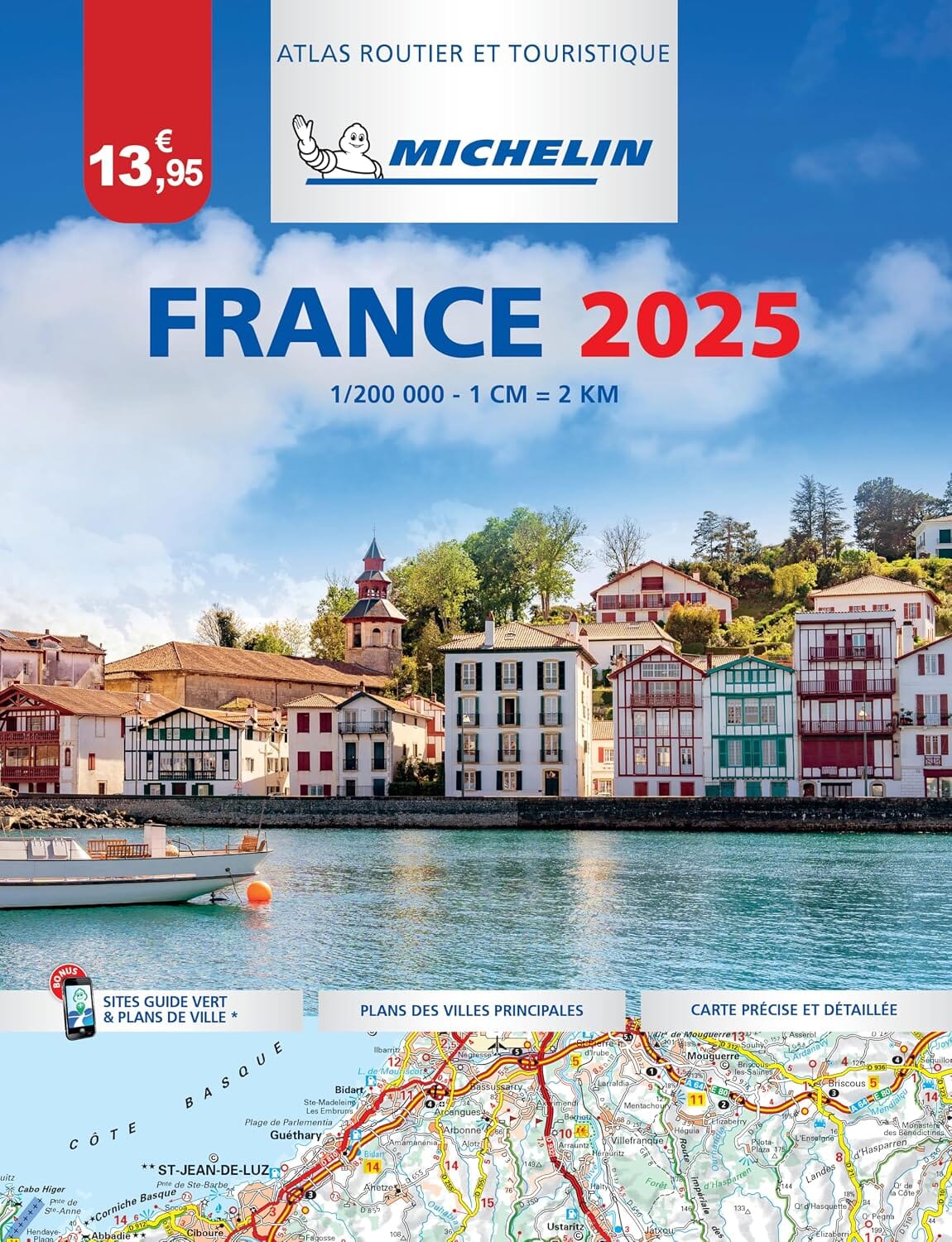 Atlas routier et touristique (broché) - France 2025 | Michelin atlas Michelin 