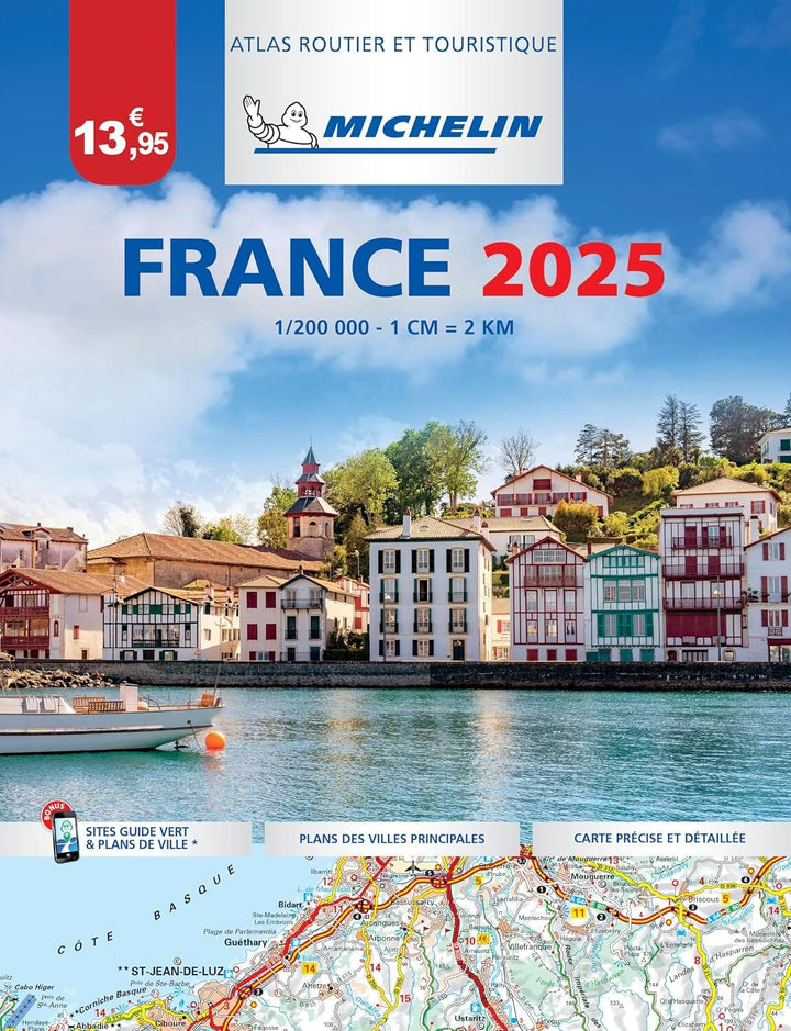 Atlas routier et touristique (broché) - France 2025 | Michelin atlas Michelin 