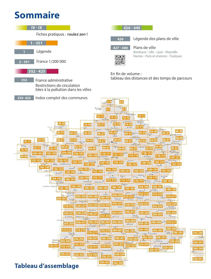 Atlas routier et touristique - France 2026 (broché) | Michelin atlas Michelin 