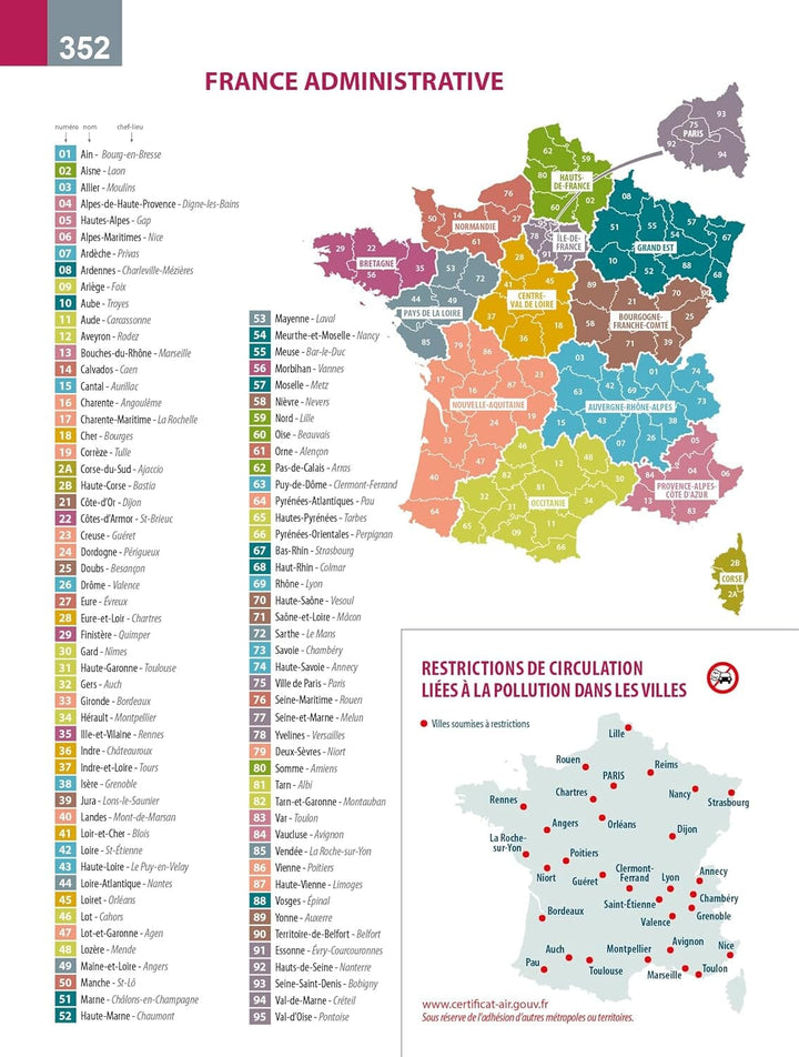 Atlas routier et touristique - France 2026 (Multiflex) | Michelin atlas Michelin 
