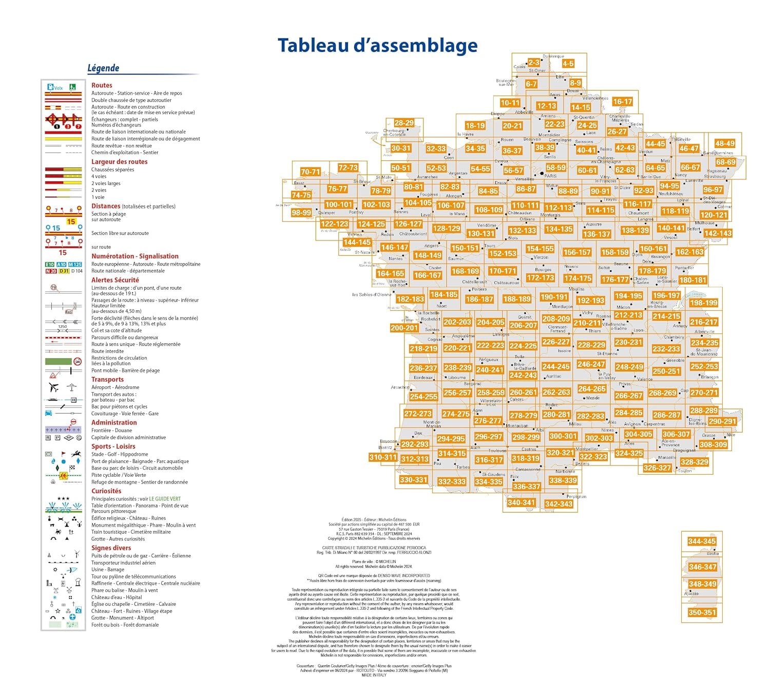 Atlas routier et touristique - France 2026 (reliure à spirales) | Michelin atlas Michelin 