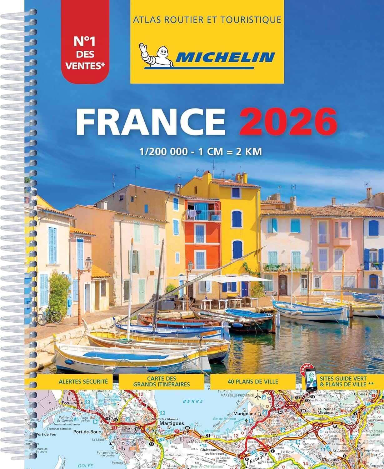 Atlas routier et touristique - France 2026 (reliure à spirales) | Michelin atlas Michelin 