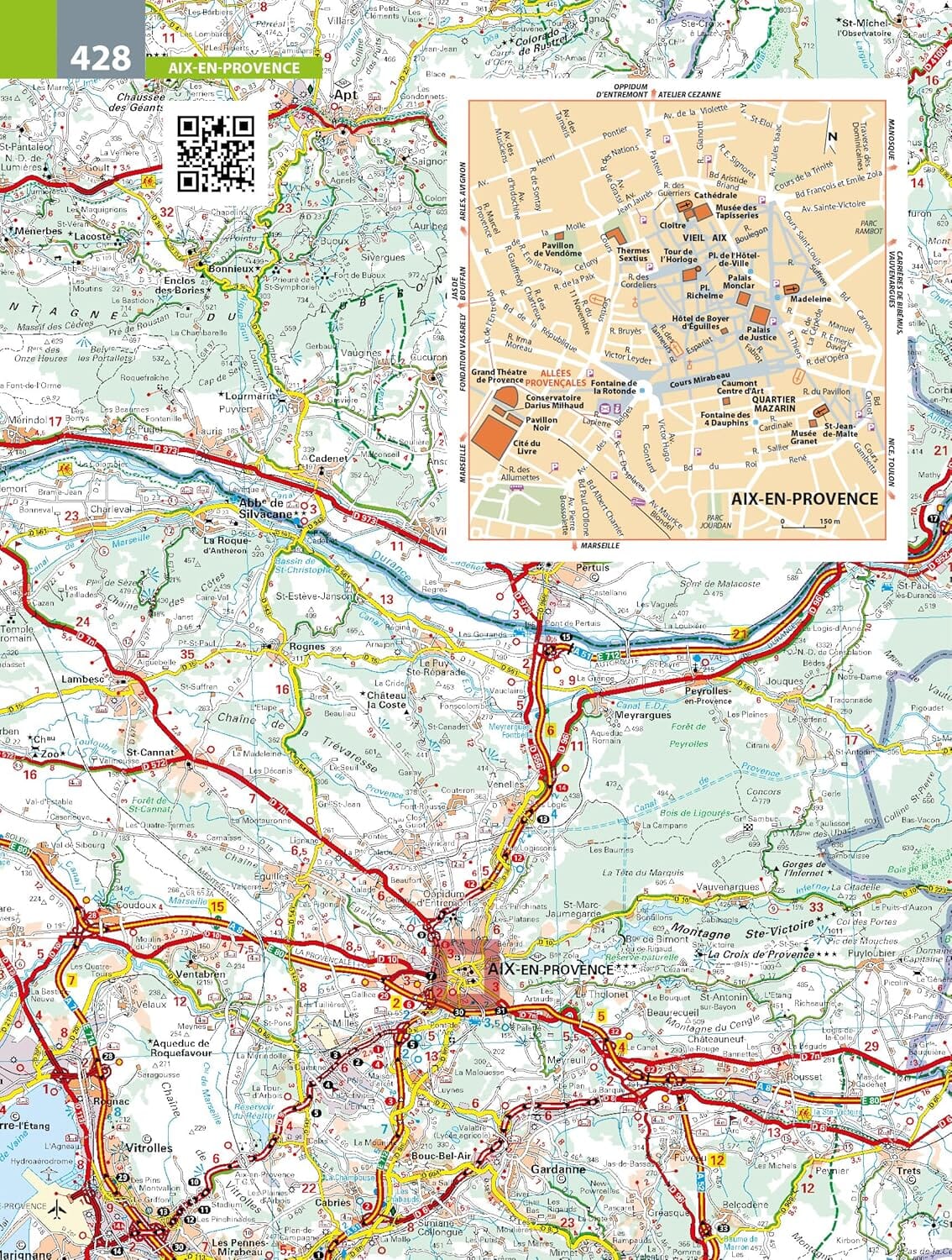 Road and Tourist Atlas - France 2026 (spiral binding) | Michelin