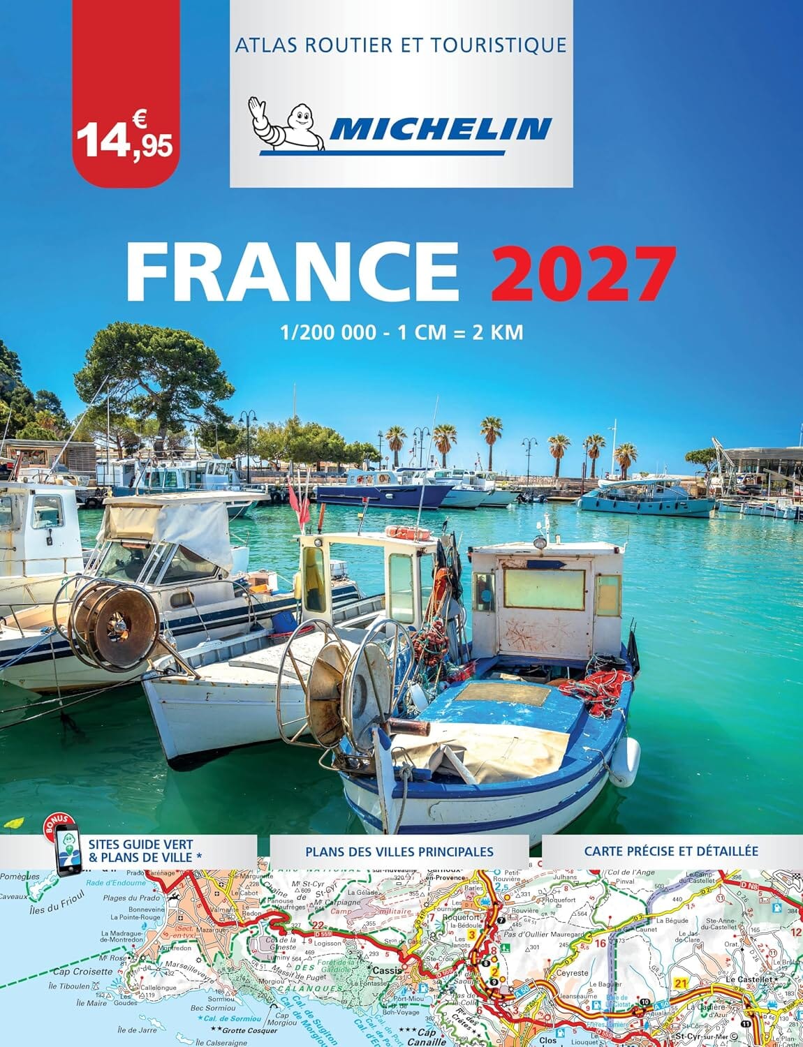 Atlas routier et touristique - France 2027 (broché) | Michelin atlas Michelin 