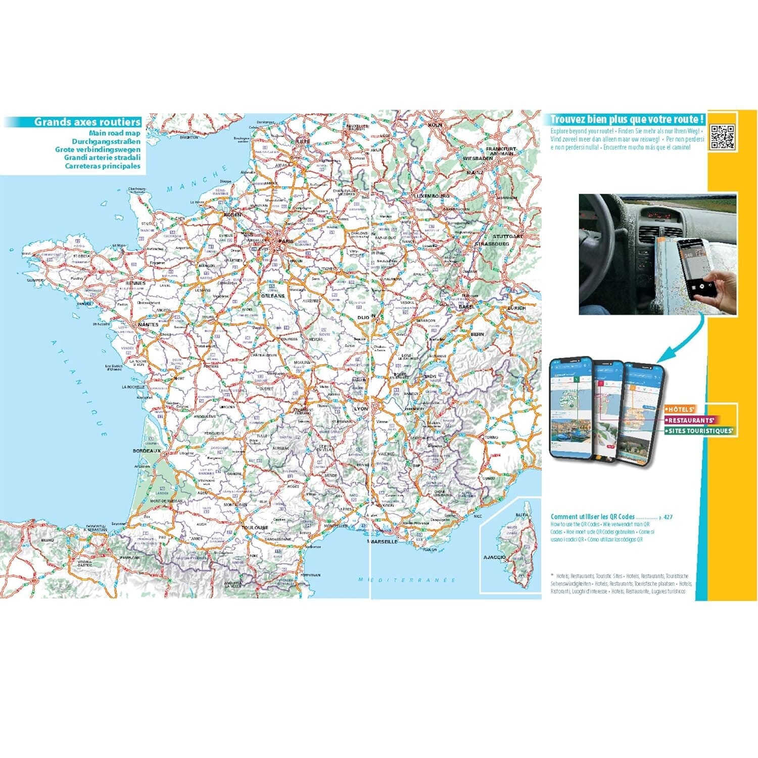Atlas routier et touristique - France (broché) - Édition 2025 | Michelin atlas Michelin