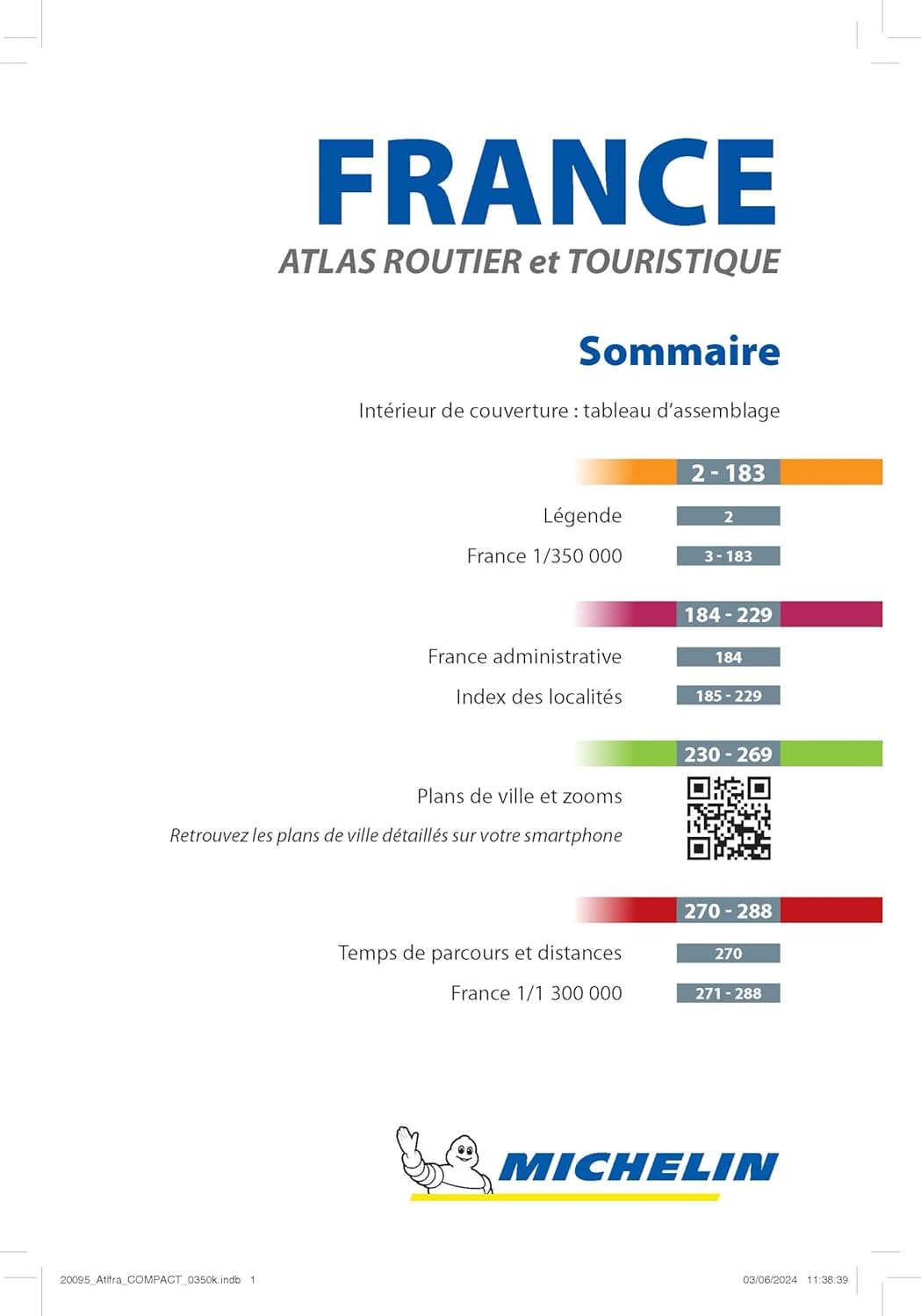 Atlas routier et touristique (petit format) - France 2026 (à spirales) | Michelin atlas Michelin 