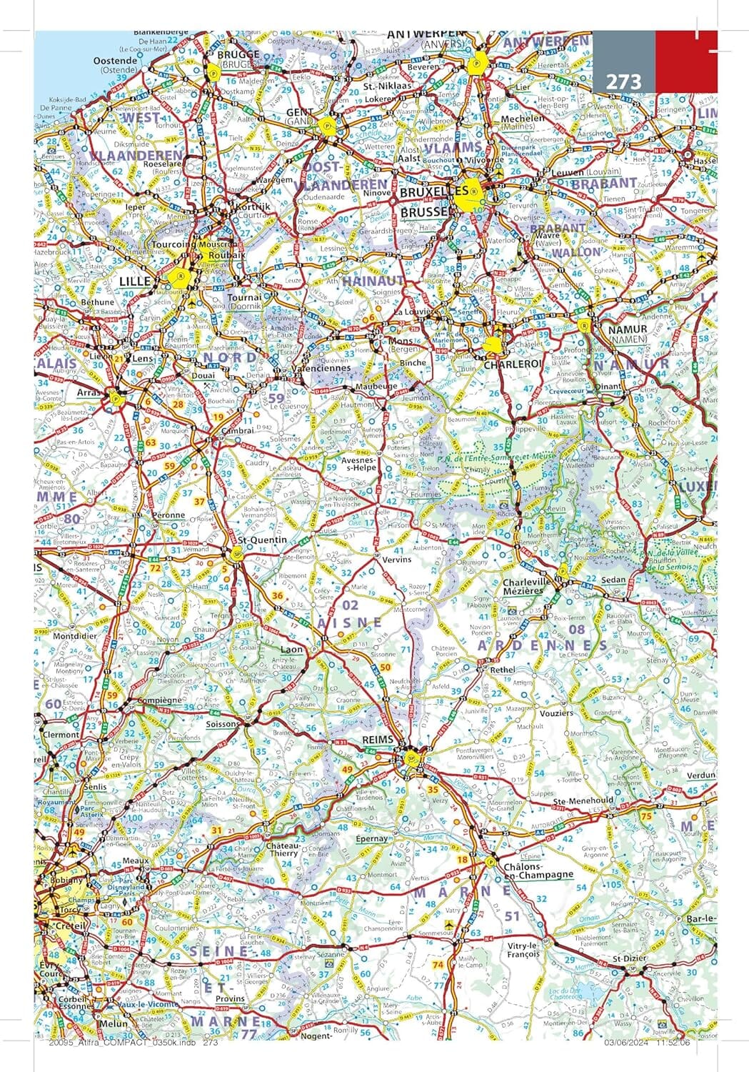 Atlas routier et touristique (petit format) - France 2026 (à spirales) | Michelin atlas Michelin 