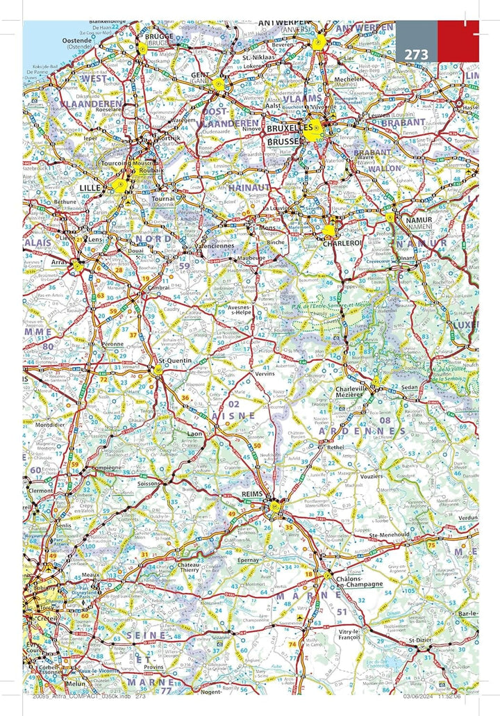 Atlas routier et touristique (petit format) - France 2026 (à spirales) | Michelin atlas Michelin 