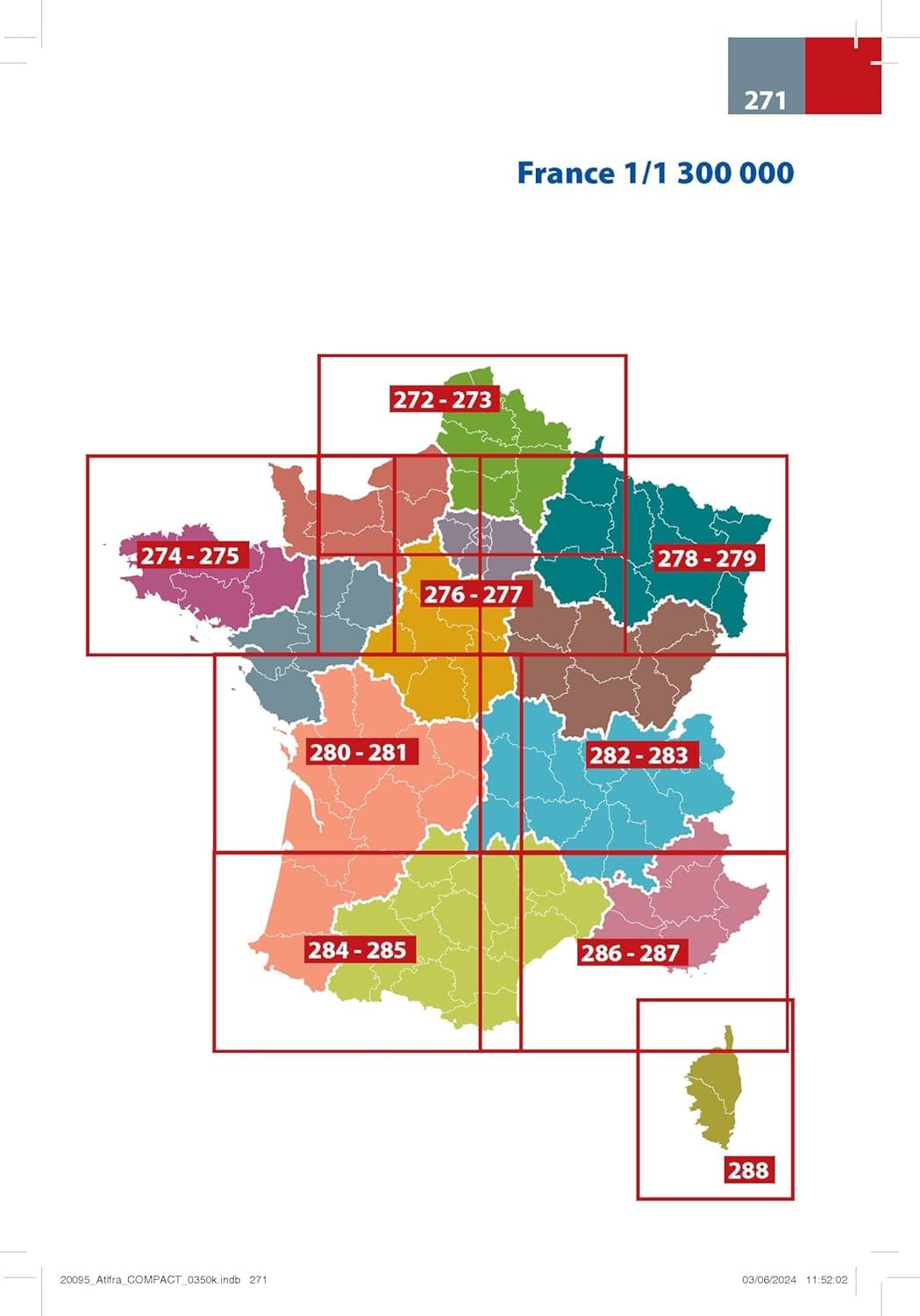Atlas routier et touristique (petit format) - France 2026 (à spirales) | Michelin atlas Michelin 