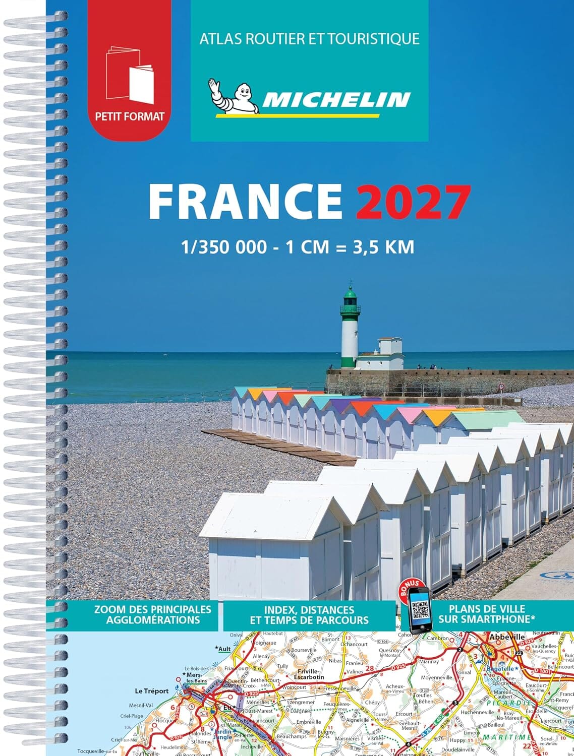 Atlas routier et touristique petit format - France 2027 (à spirales) | Michelin atlas Michelin 