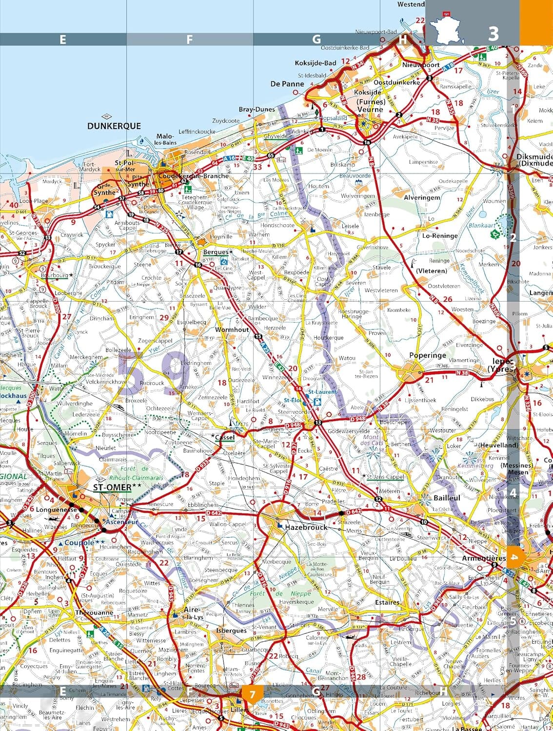 Atlas routier et touristique plastifié - France (à spirales) 2026 | Michelin atlas Michelin 