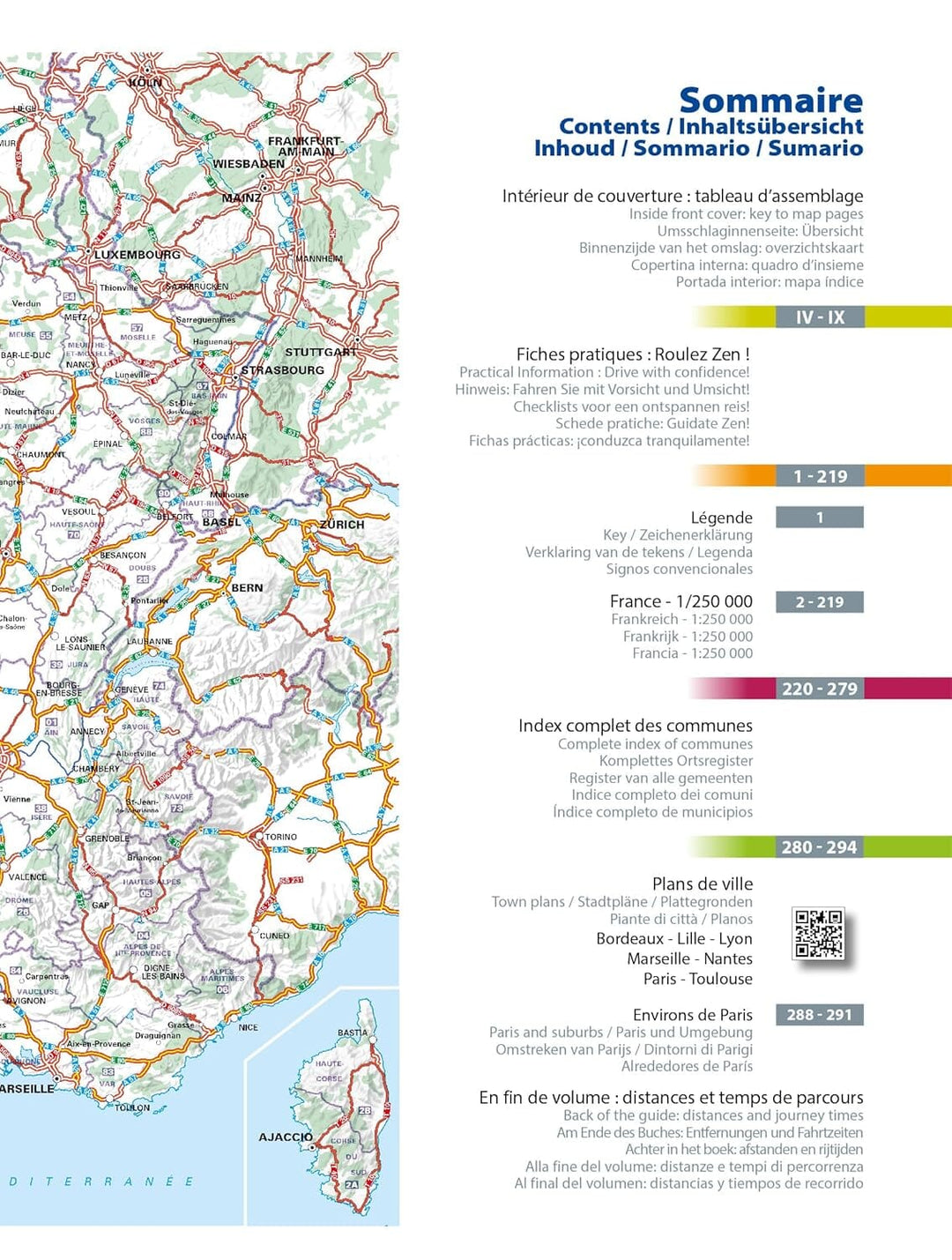 Atlas routier et touristique plastifié - France (à spirales) 2026 | Michelin atlas Michelin 