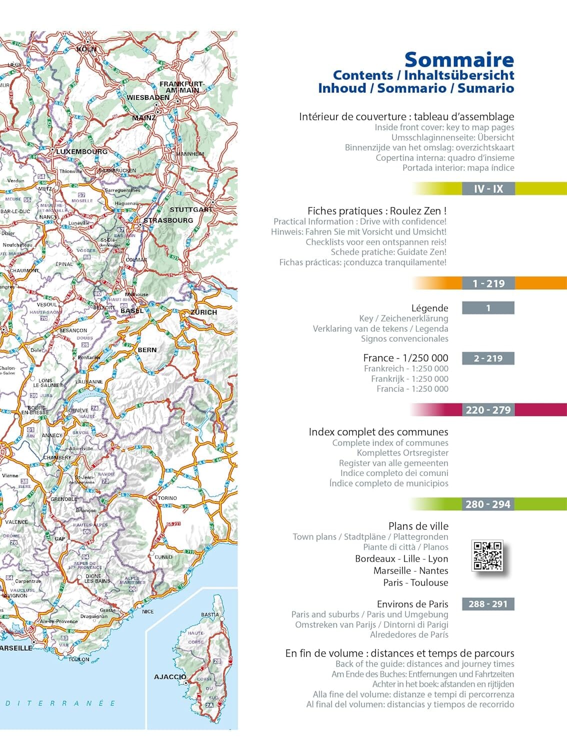 Atlas routier et touristique plastifié - France (à spirales) 2026 | Michelin atlas Michelin 