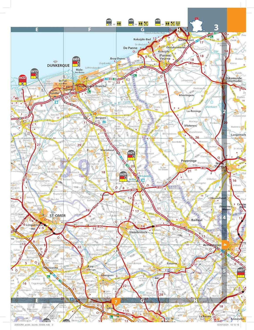Atlas routier - France PRO 2026 (à spirales) | Michelin atlas Michelin 