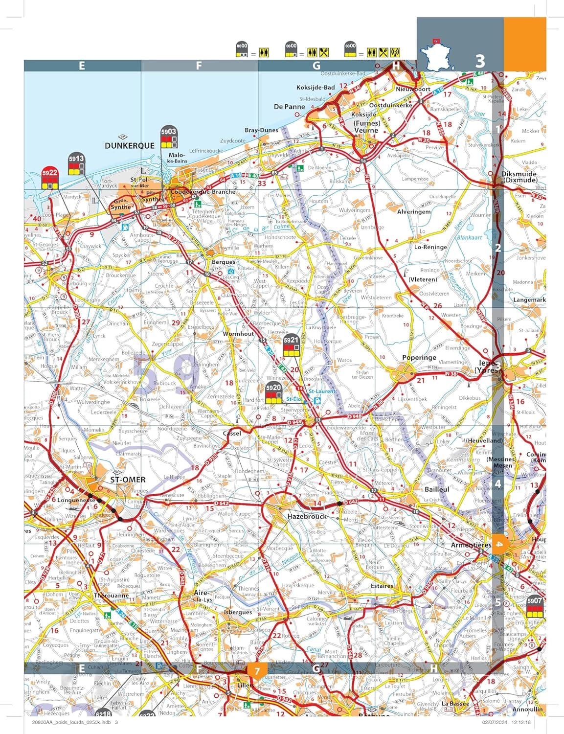 Atlas routier - France PRO 2026 (à spirales) | Michelin atlas Michelin 