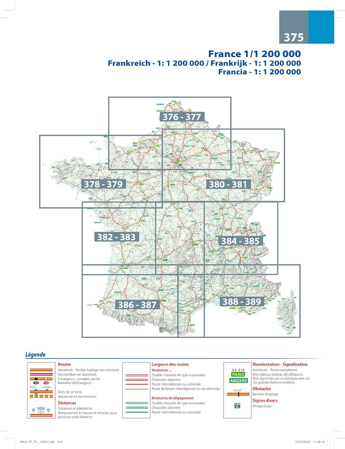 Road Atlas - France PRO 2026 (spiral-bound) | Michelin – Cartovia