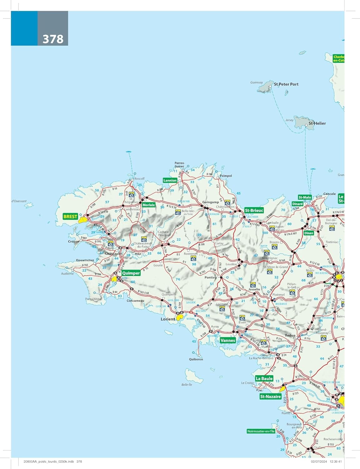 Atlas routier - France PRO 2026 (à spirales) | Michelin atlas Michelin 