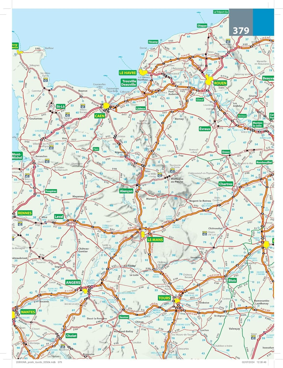 Atlas routier - France PRO 2026 (à spirales) | Michelin atlas Michelin 