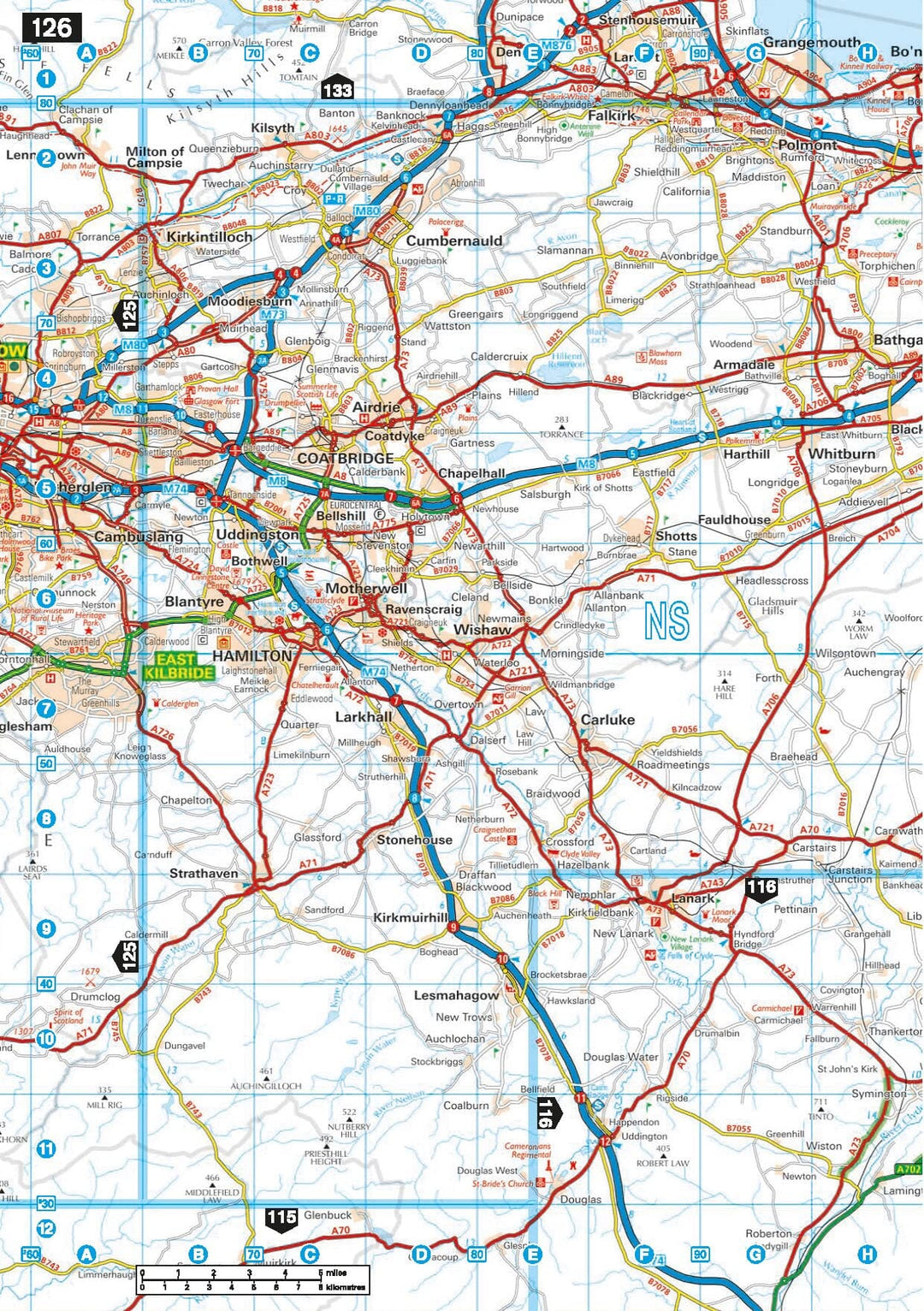 Atlas routier - Royaume-Uni | AA Publishing atlas AA Publishing 
