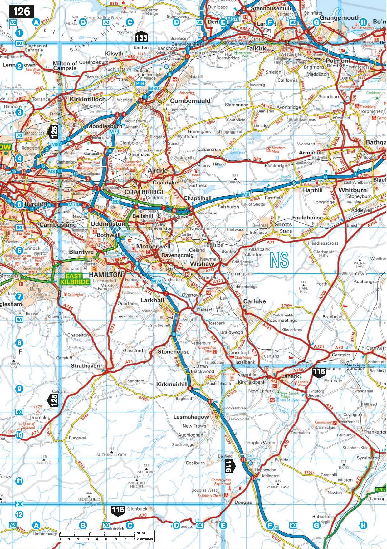 Atlas routier - Royaume-Uni 2025 | AA Publishing atlas AA Publishing