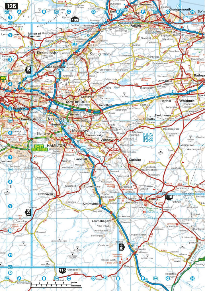 Atlas routier - Royaume-Uni | AA Publishing atlas AA Publishing 
