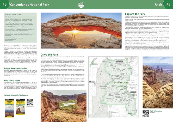 Atlas routier - US National Parks 2027 | National Geographic atlas National Geographic 